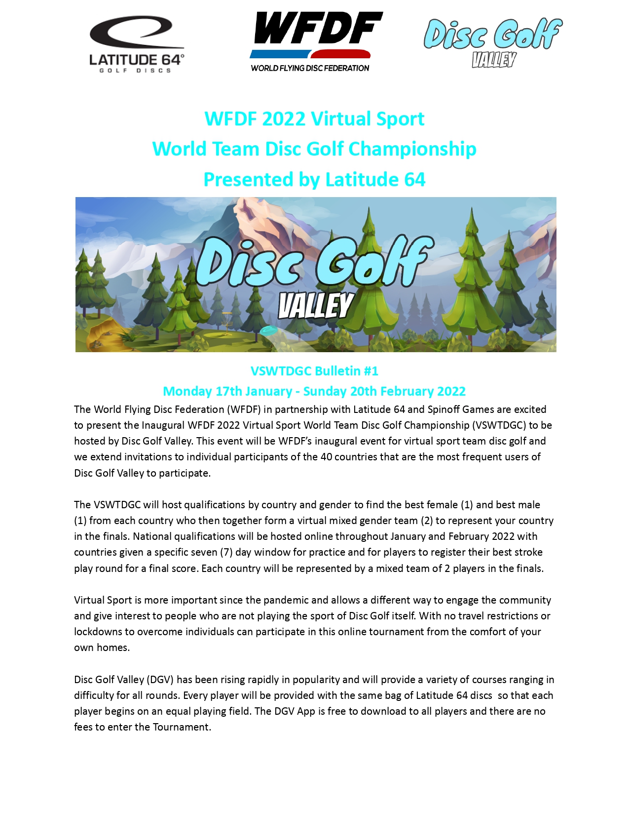 VSWTDGC2022 Bulletin 1