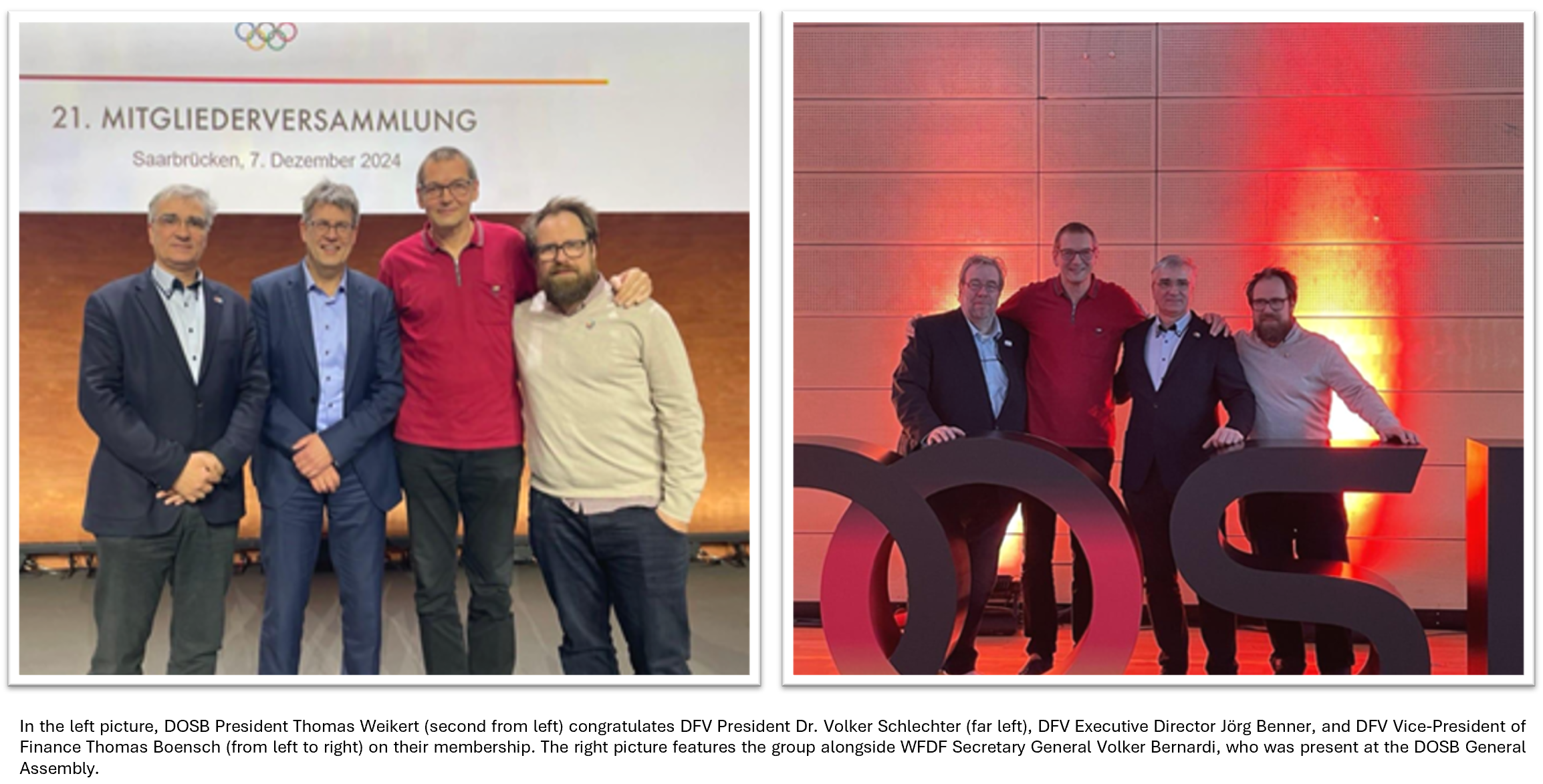 Featured image for “Deutscher Frisbeesportverband receives German National Olympic Committee membership”
