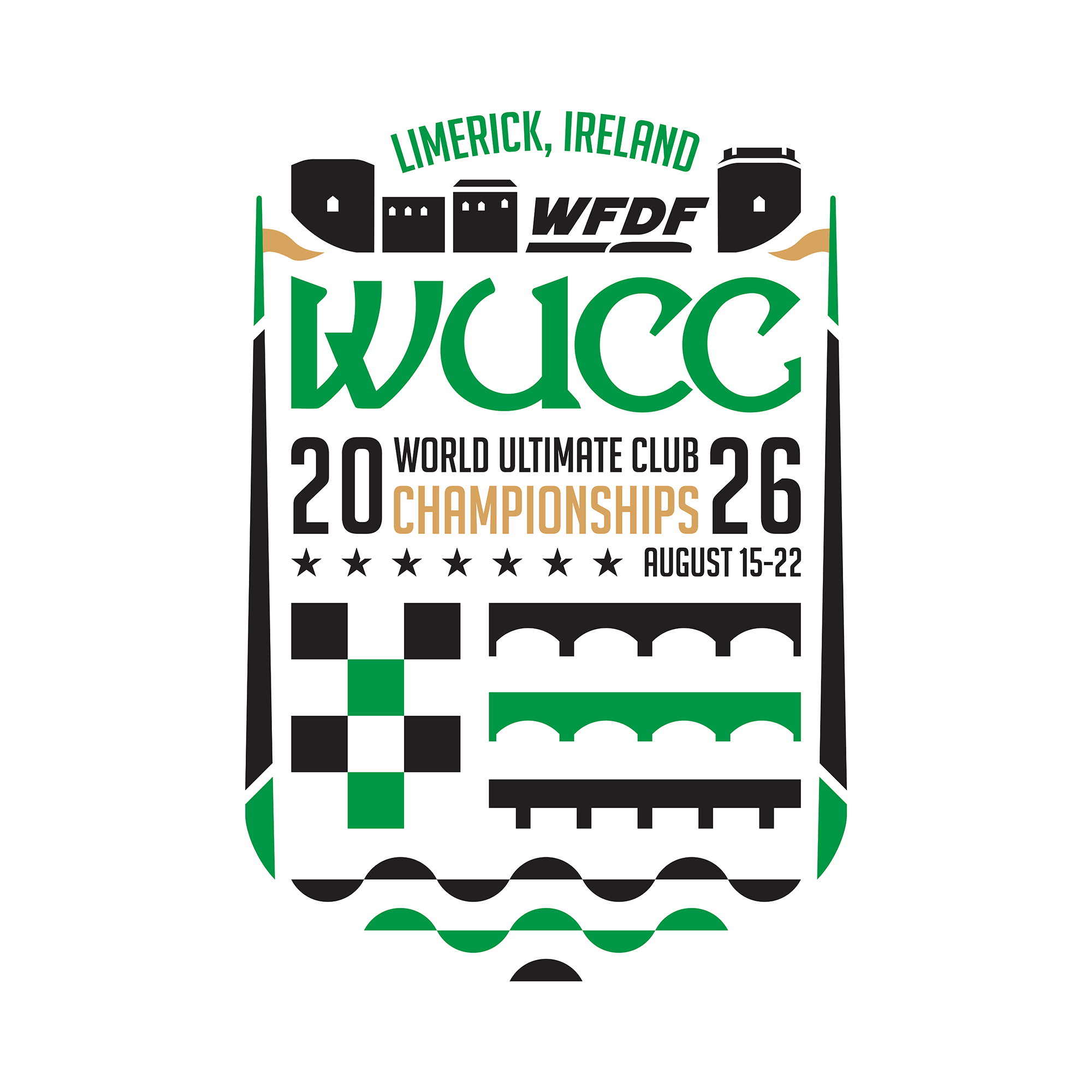 WFDF WUCC 2026 logo
