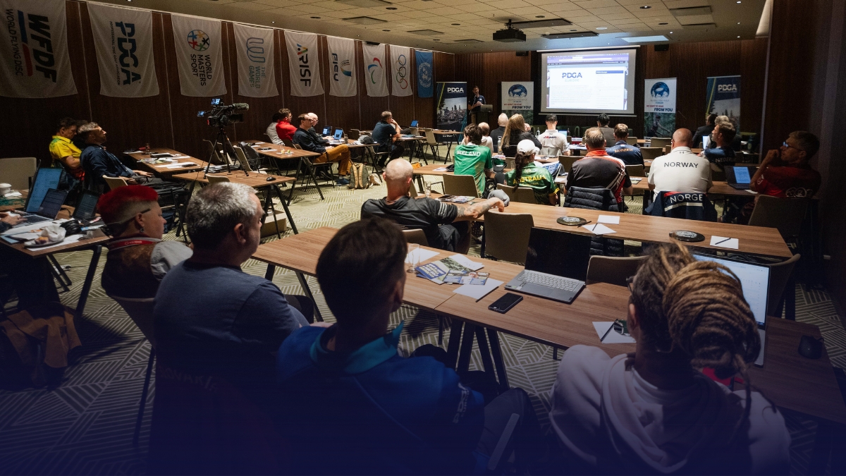Featured image for “Global Disc Golf Forum Marks Groundbreaking Moment”